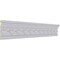 Ekena Millwork 3 1/2"H x 1 1/8"P x 3 5/8"F x 94 1/2"L, (1 5/8" Repeat), Franklin Crown Moulding MLD03X01X03FN - alternate 4